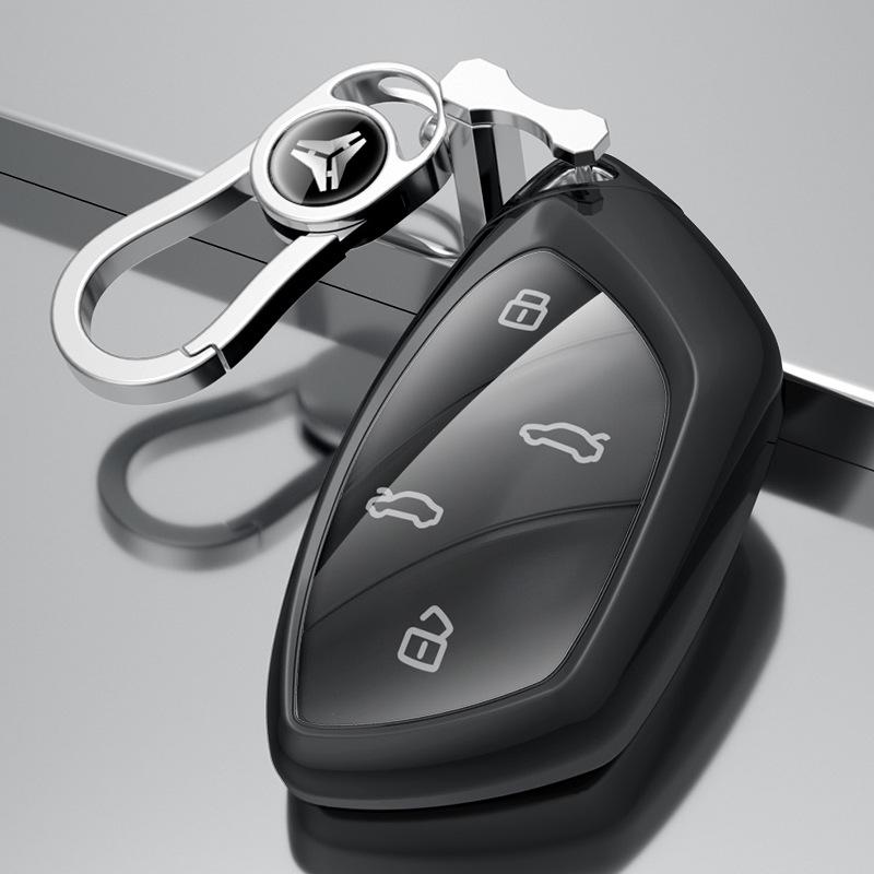 Высококачественный чехол для ключа Roewe Ei5/MarvelX: Стильный аксессуар с полным покрытием для мужчин и женщин