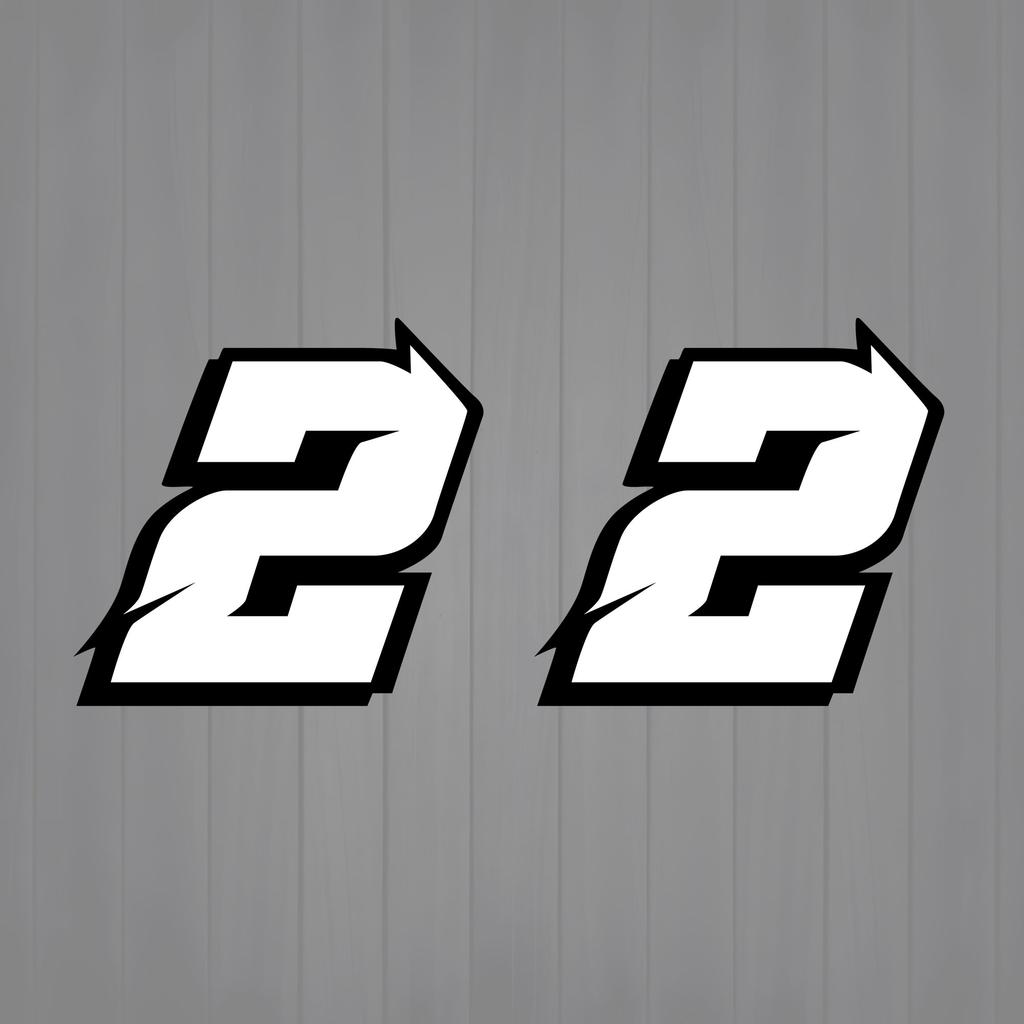 2PCS Motorcycle Racing Arabic Numbers Stickers DIY Refit Reflective Rainbow Sticker Number Helmet Car Styling 3D Decals