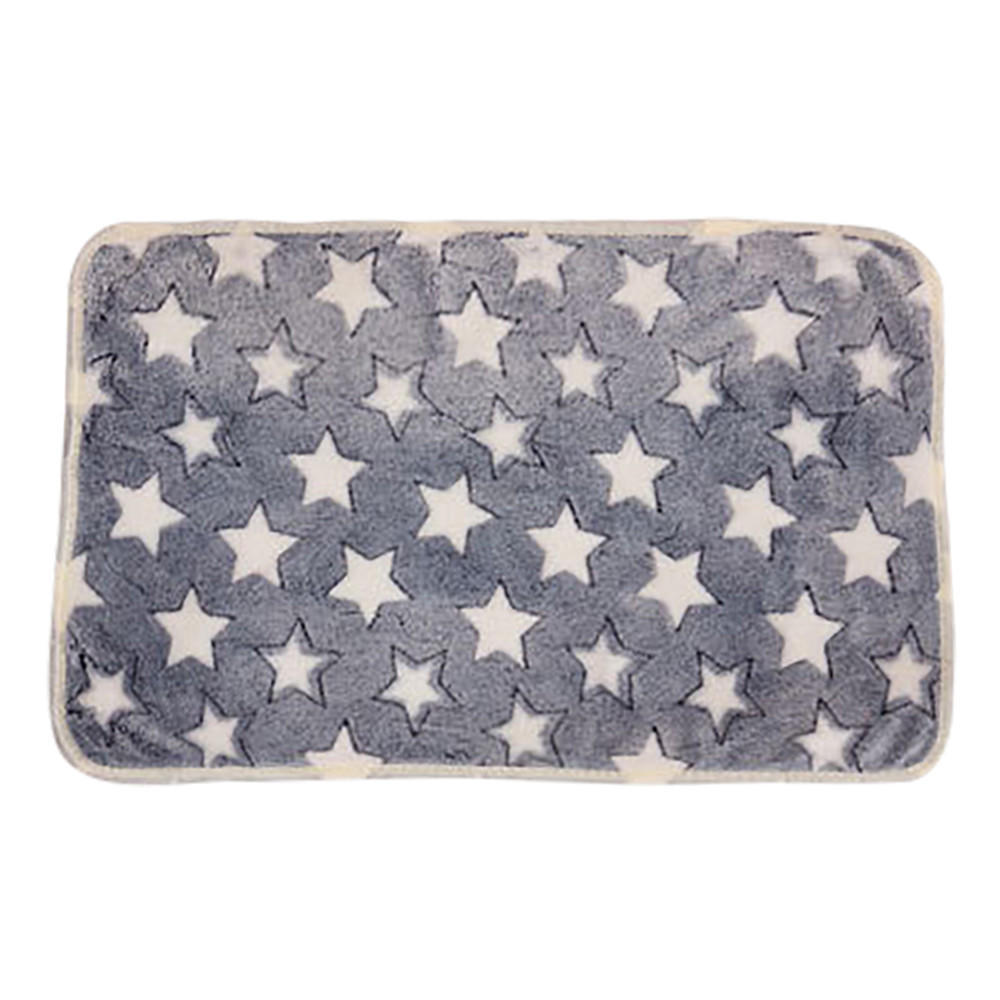 Коврик для питомца Маленький Большой Принт Собака Щенок Подушка Флис Мягкое Одеяло Кровать