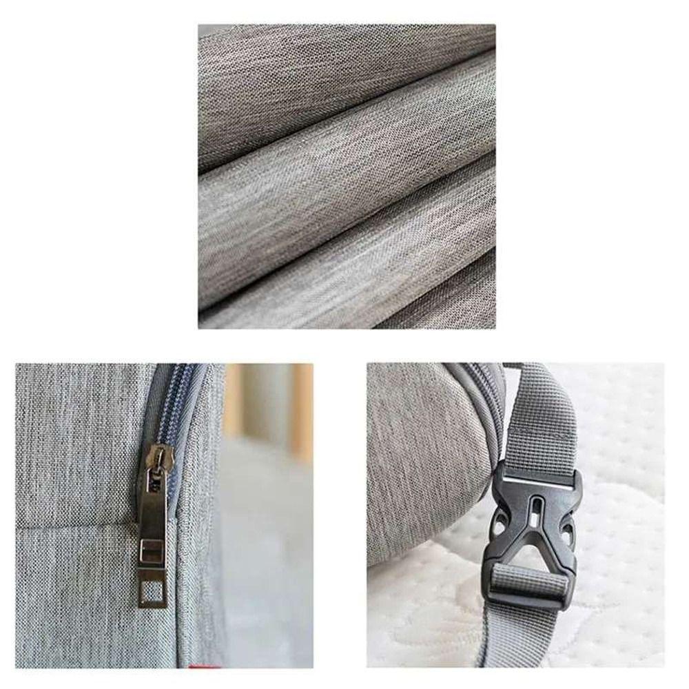 Zipper Water-proof Baby Food Bag Feeding Bottle Bag Breast-milk Storage Bag Stroller Hanging Bag