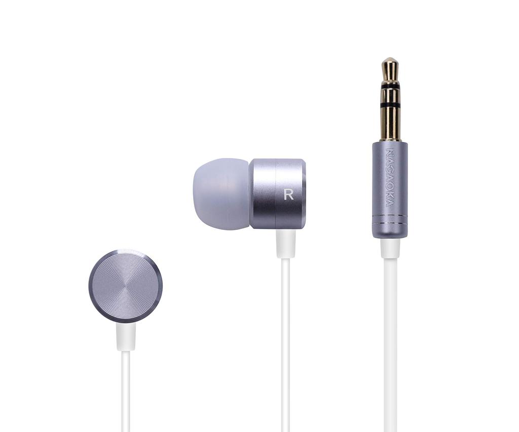 Проводные наушники NAGAOKA Sound Source, совместимые с серебристым P908SV, с высоким разрешением