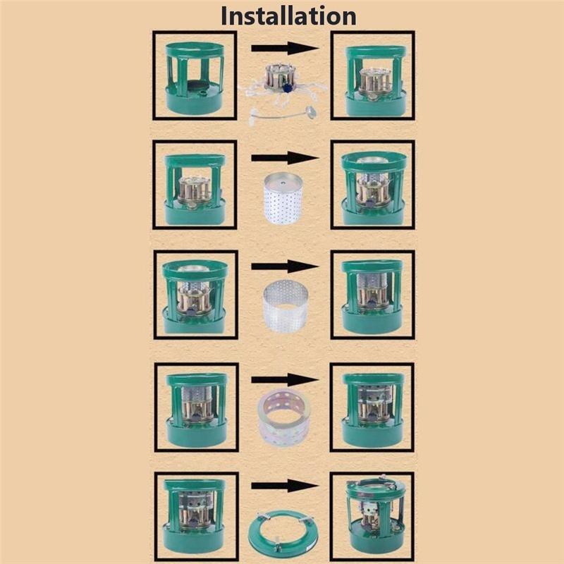 Открытая керосиновая горелка, для кемпинга