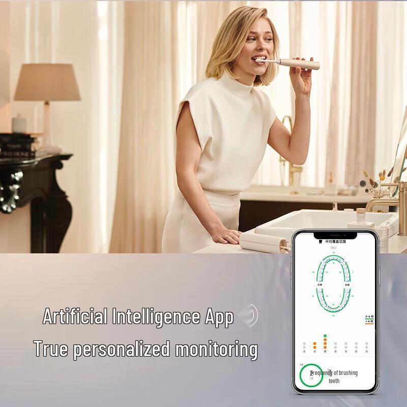 Philips Электрическая звуковая зубная щетка DiamondClean AI, вилка CN (адаптер в комплекте)