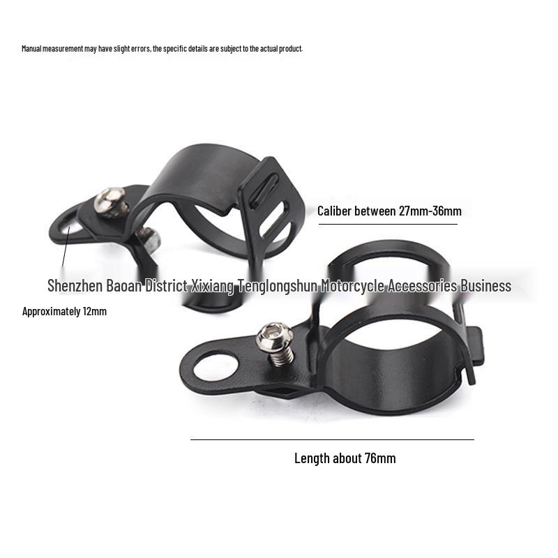 LED Turn Signal Bracket for Retro Motorcycles - CG125 Harley Compatible