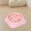 Slow Feeder Bowl Anti-Slip Dog Slow Eating Bowl Anti-Choking Puzzle Feeder Maze Pet Feeder Dog Food Bowl for Dogs