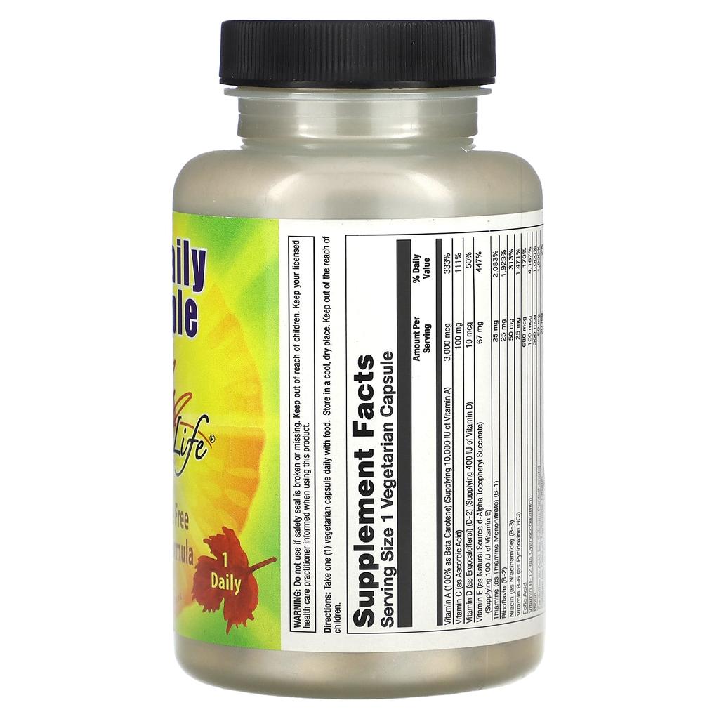 Nature'S Life, Daily Multiple 1 tablet, 60 Veggie Capsules
