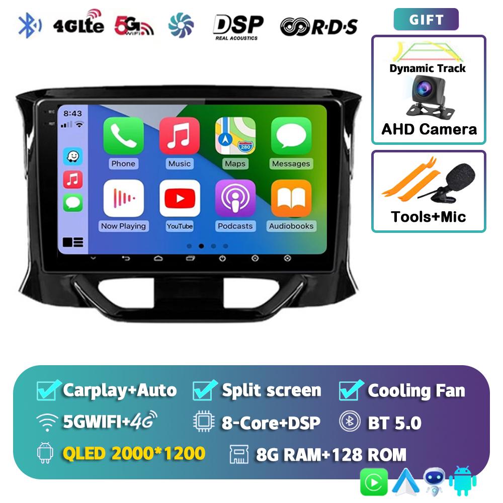 Android 14 Carplay Auto WIFI+4G Car Radio For LADA Xray X ray 2015-2019 Multimedia Video Player Navigation GPS Stereo 2din DVD