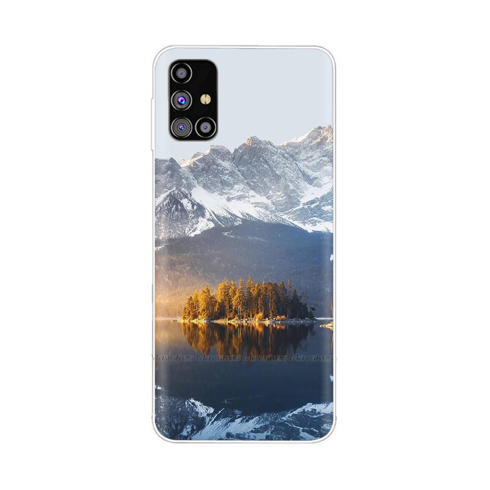 Чехол для Samsung Galaxy M51 SM-M515F Чехол для телефона Креативный Полная защита Задняя крышка из ТПУ Для Samsung M51 M 51 Мягкий силикон Funda