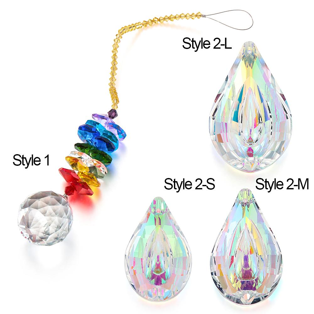 30 мм Радужный Ловец Солнца Шар Лампа Осветительные Аксессуары Люстра Хрустальная Призма