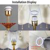Table Fringe Beads Lamp Cover E27 Cloth Pearl Tassel Table Lamp Shade Bedroom Wall European Style