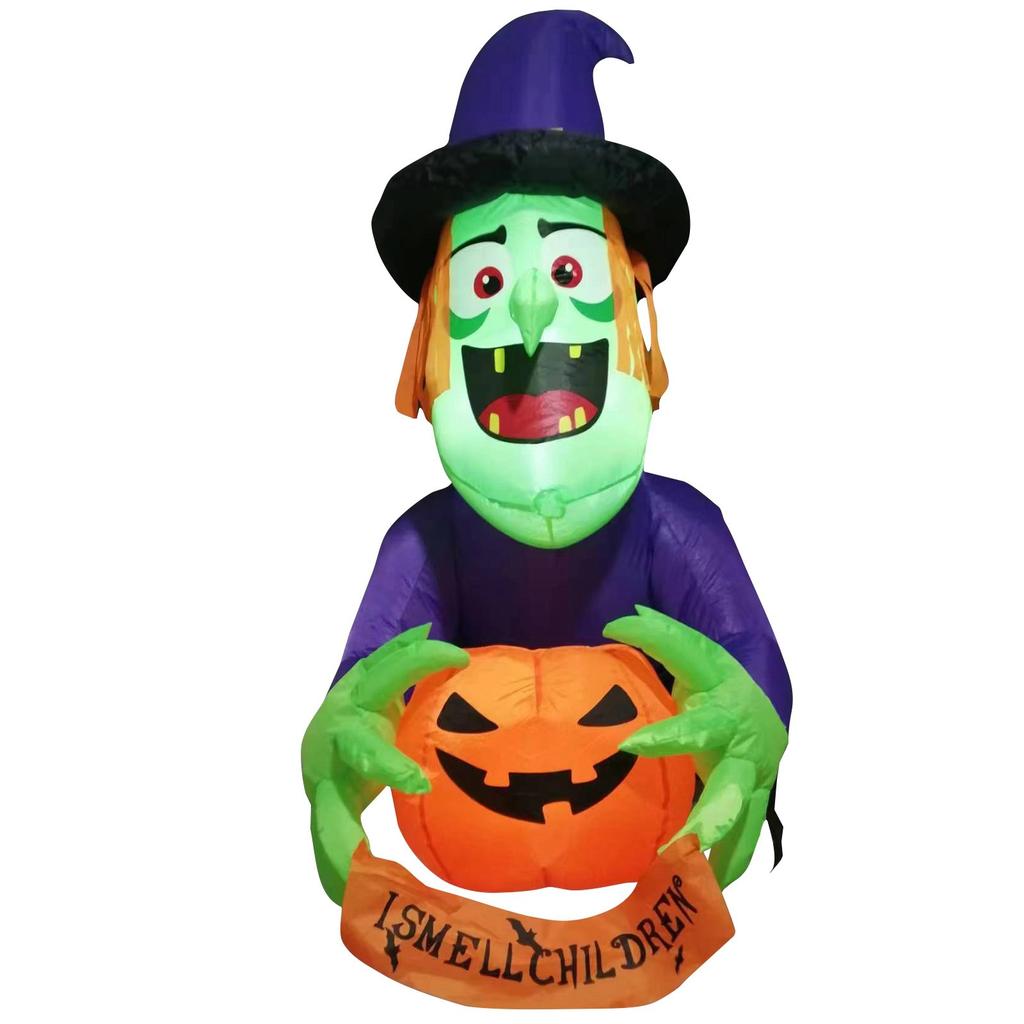 Halloween Inflatable  Glowing  Decoration Party Party Home Decoration Ornaments Easy To Install And Full Of Atmosphere