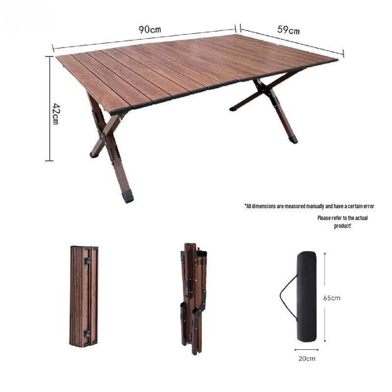 Portable Outdoor Camping Folding Egg Roll Table