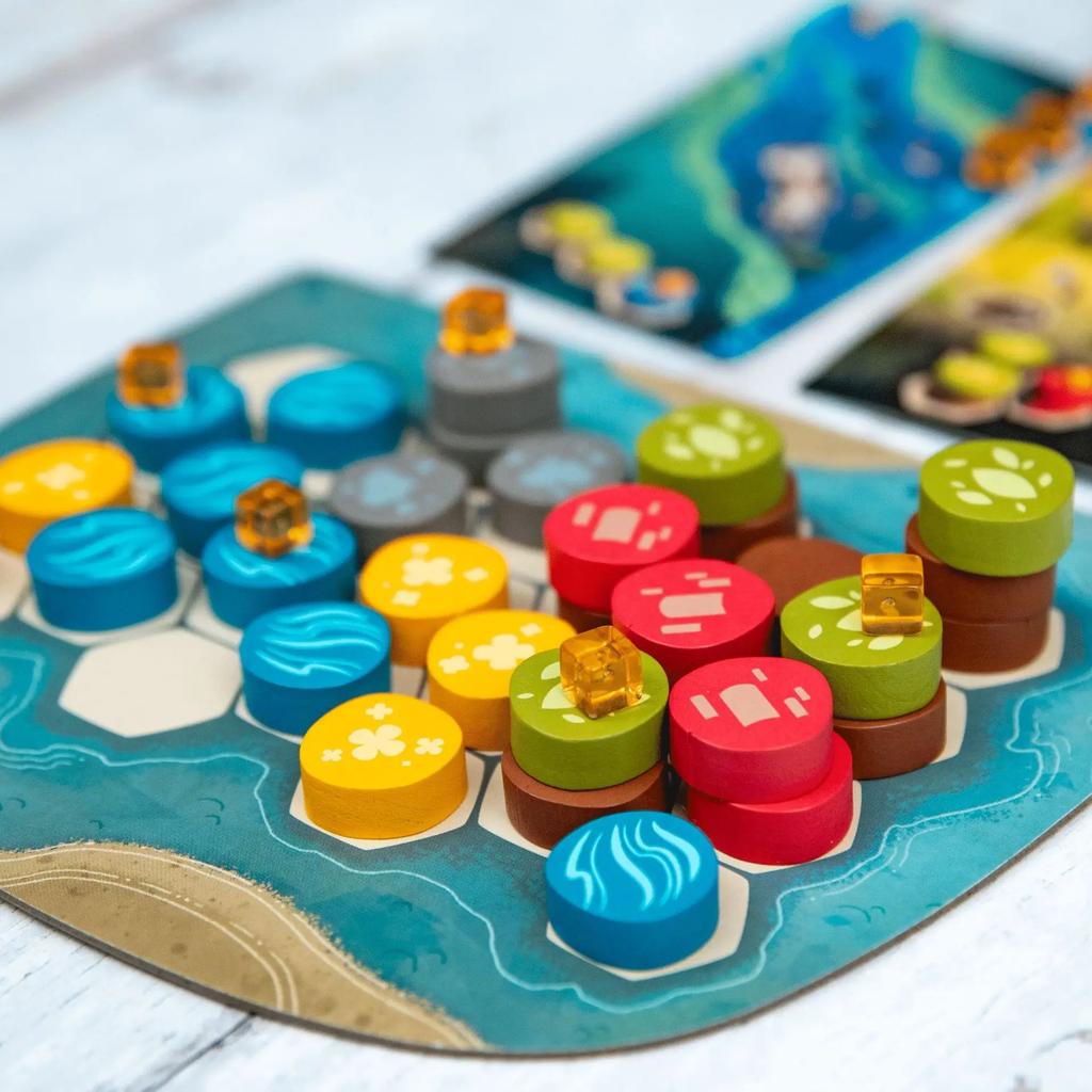 Гармонии Настольные игры Создание ландшафтов Среды обитания Животные Стратегическая игра Карта