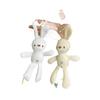 And Cuddly Soft Corn Rabbit Plush Toy Miniature Keychain Ideal For Bag Accessories