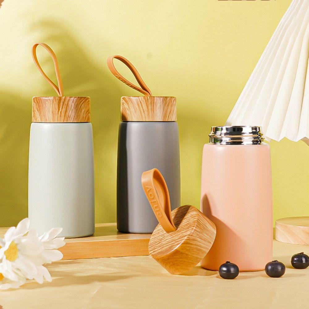 304 Stainless Steel Vacuum Mug Mini Water Bottle New Coffee Mug Office
