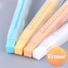 1 шт. прессованный выдвижной ластик для карандашей для рисования без пыли резиновый ластик для письма запасные части для рисования
