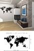Wall stickers world map 200cm x 100 cm