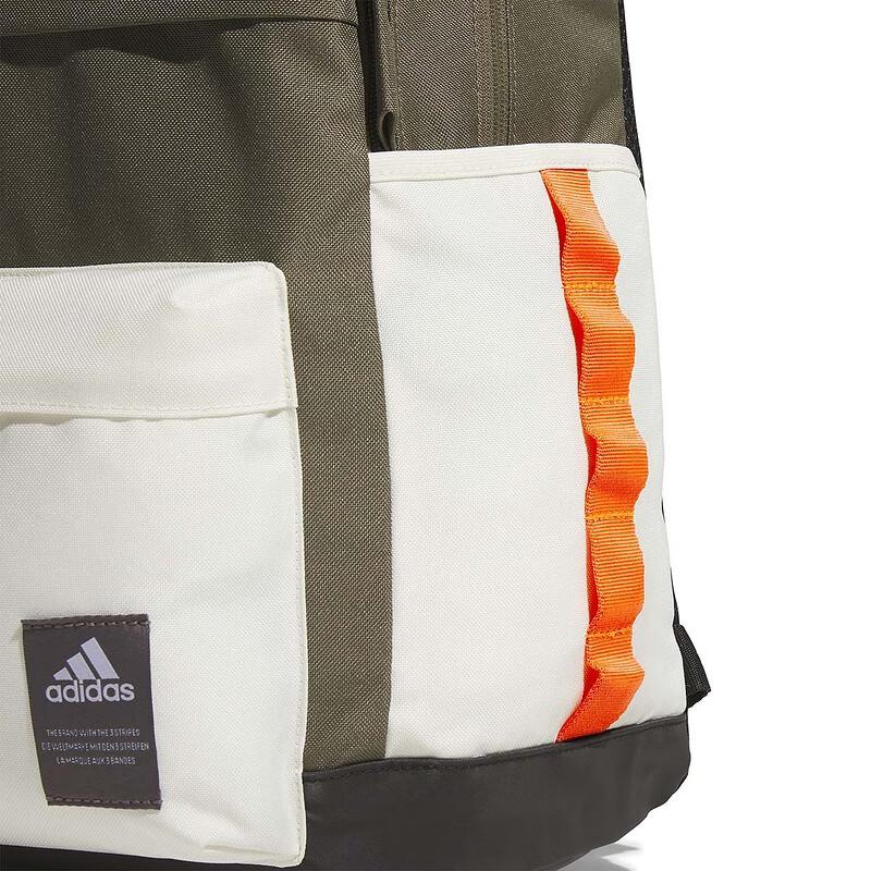 adidas Рюкзак из переработанного полиэстера среднего размера унисекс зеленый Adidas JF6558