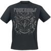 Летняя хлопковая футболка с графикой Powerwolf, унисекс, с коротким рукавом, модный бренд, роскошные повседневные ретро-топы