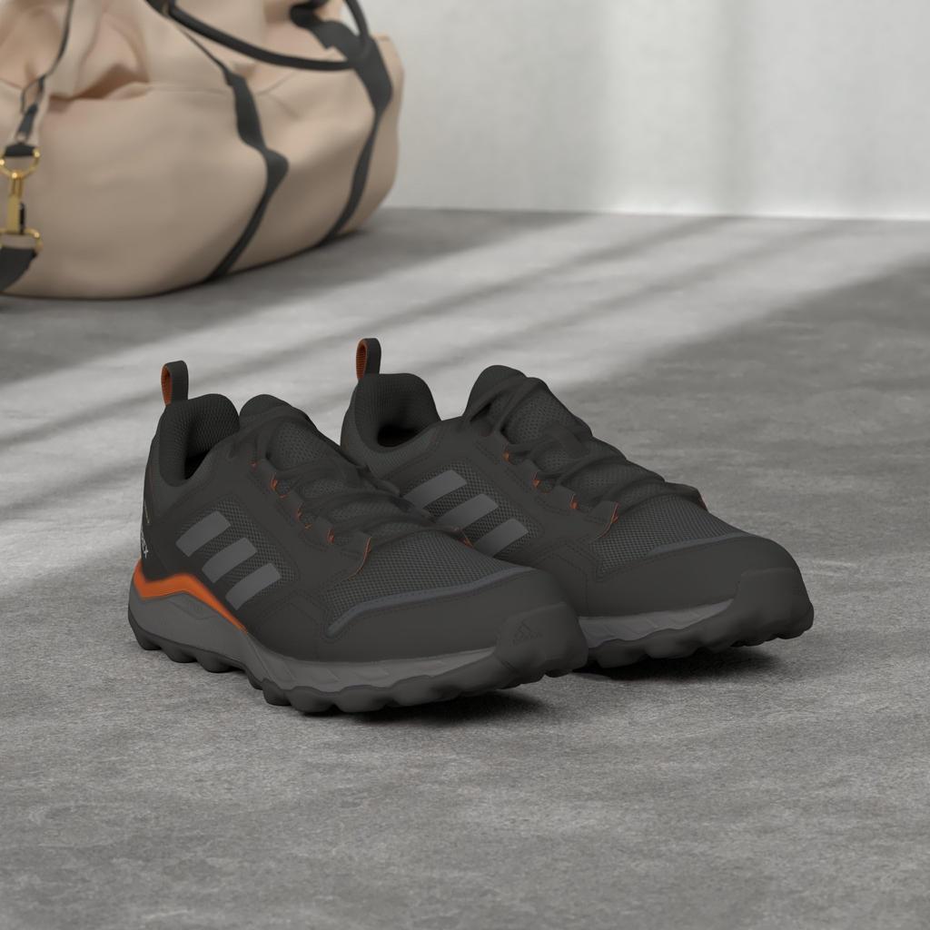 Кроссовки Trace Rocker Trail Running Серые Оранжевые см [Adidas] 2.0 GORE-TEX MAQ88/LSX95 Шесть/Серые Четыре/Удар (IF0380) 27,0