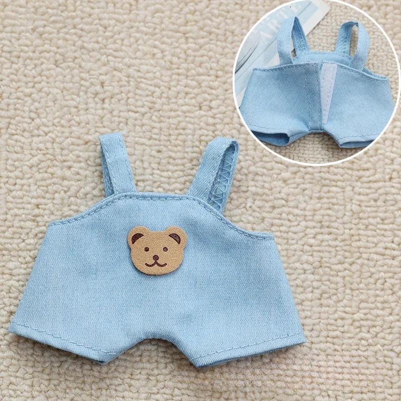 Мини Одежда для Куклы Наряд Аксессуары Для Korea Kpop Exo 15-17см Labubu Idol V1 V2 Карманный комбинезон Одежда Подарок