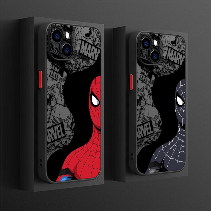 Чехол-накладка Marvels Spider-Man Venom для телефона iPhone 17 Pro Max 17e Air 7 8 SE 14 XS XR 13 Mini 12 16 Plus 11 15