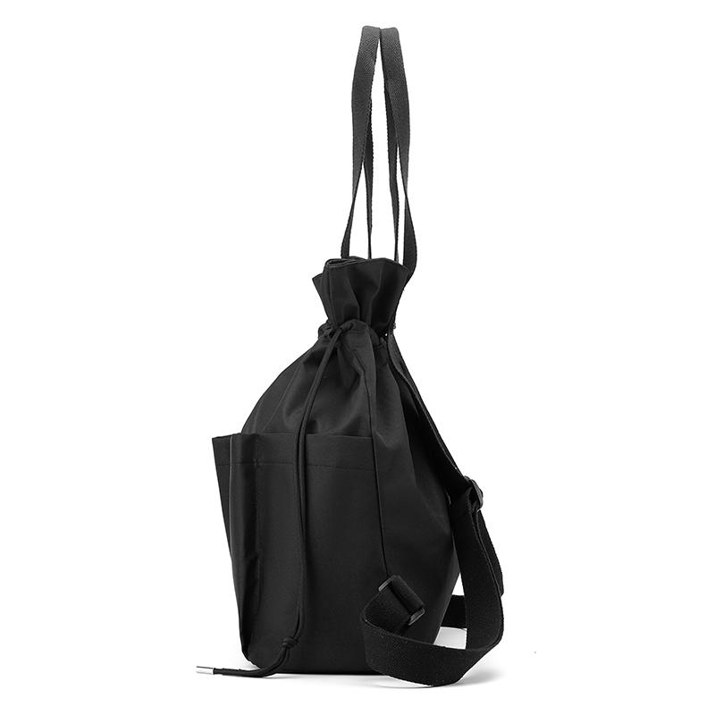 Women's Drawstring Backpack Multifunctional Travel Bag Portable Shoulder Bag Men's Large Capacity Backpack