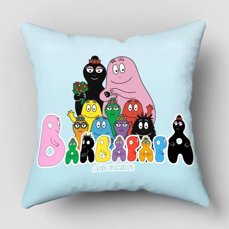 Наволочки Барбапапа Животные Снеговик Принт Наволочка Декоративная Зимняя Праздничная Вечеринка для Дивана