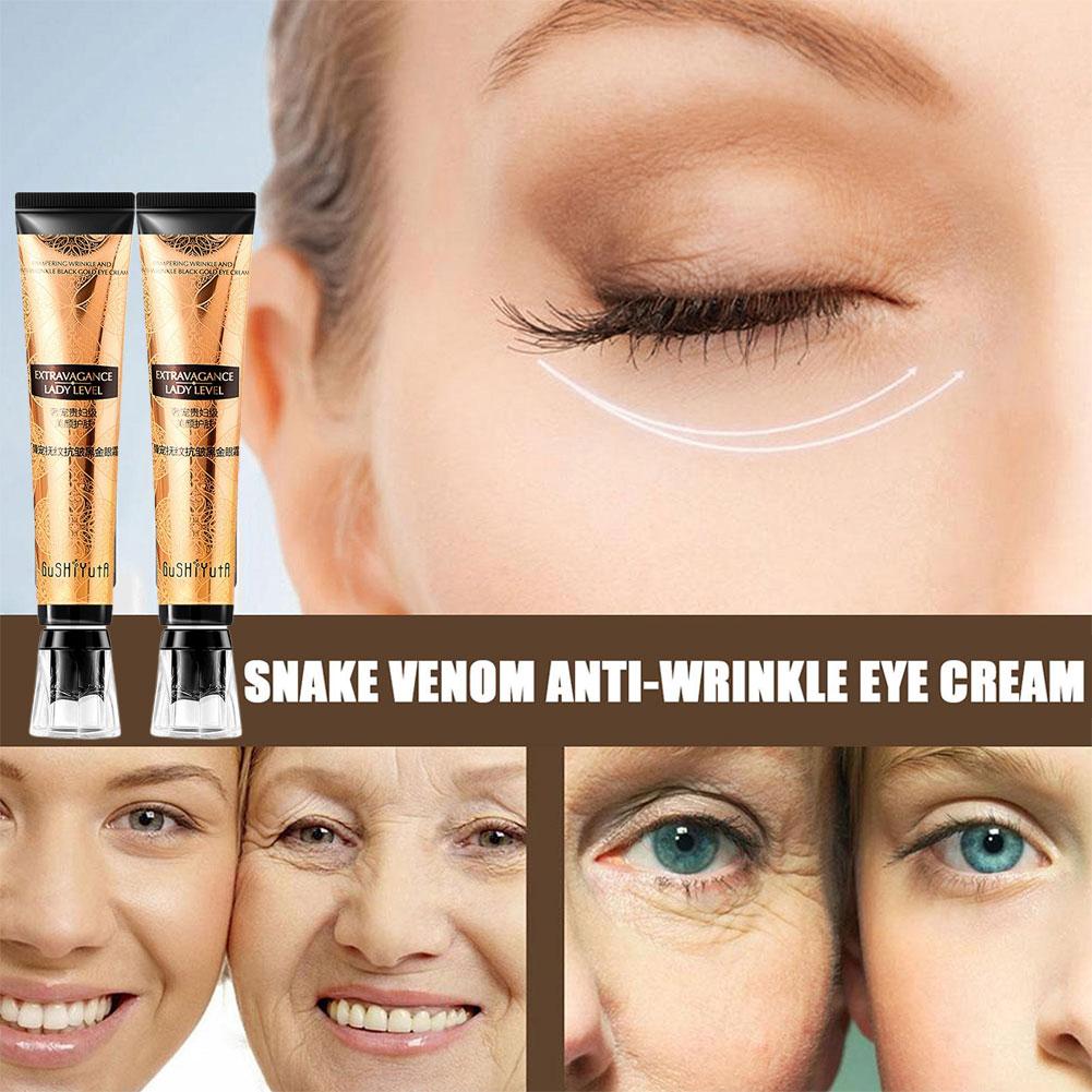 Полипептид змеиного яда, укрепляющий крем для глаз против морщин, темный, против ухода за кругами, отечность, увлажняющий, для удаления глаз, осветляющий