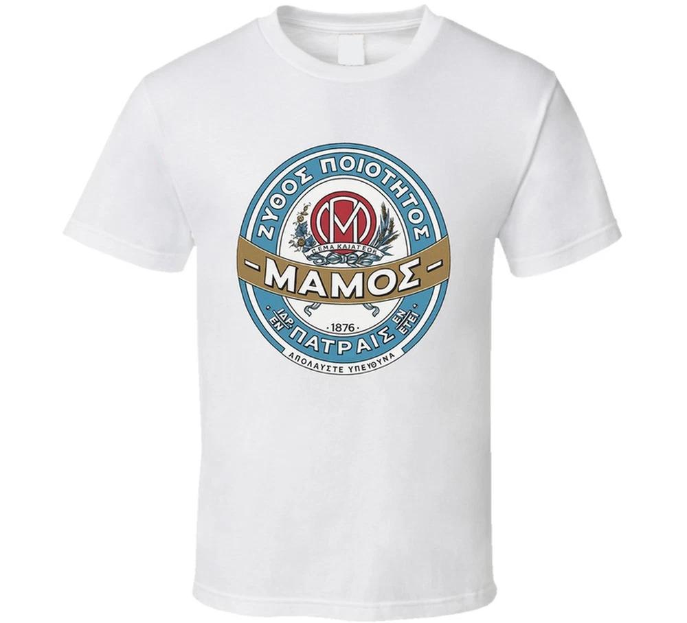 Футболка с логотипом пива Mamos