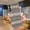 Luxury Soft Case For Samsung Galaxy Note 20 Ultra 10 Plus 8 9 S22 S20 Fe S21 Note10 Lite Phone Cover Gg Snake Skin Pattern Funda