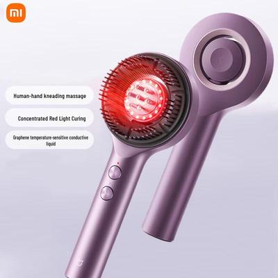 Умный массажер для кожи головы Xiaomi с красной световой терапией, штекер CN (адаптер в комплекте)