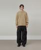 GLW Oversized Heathered Collar Knit Beige