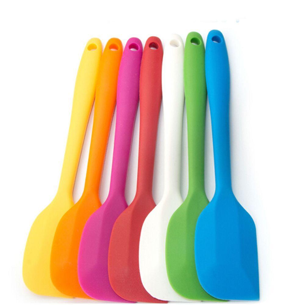 Non Stick Silicone Cooking Tool Cookies Mould Cake Spatula Pastry Scraper Baking Mold