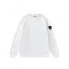 Classic Stone Heavyweight American Streetwear Crewneck Long Sleeve Hoodie With Embroidered Patch Unisex Loose Fit