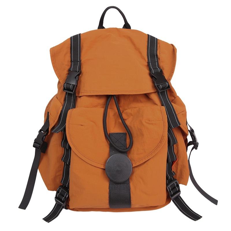 Large Capacity Sports Travel Backpack Anti-splashing Nylon Camping Hiking Backpack 2025 New Flip Bag Women