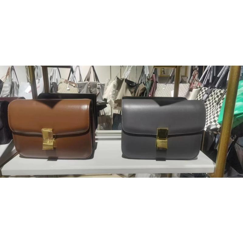 Women’s Genuine Leather Shoulder Bag Trend Brand Small Square Bags Luxury Designer Handbag Fashion Messenger BagsTofu Bags