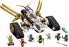 LEGO Ninjago Legacy Ultrasonic Raider 71739 Ninja Toy Assembly Kit with Buildable Airplane and Motorcycle 7 Collectible Minifigures Toys,
