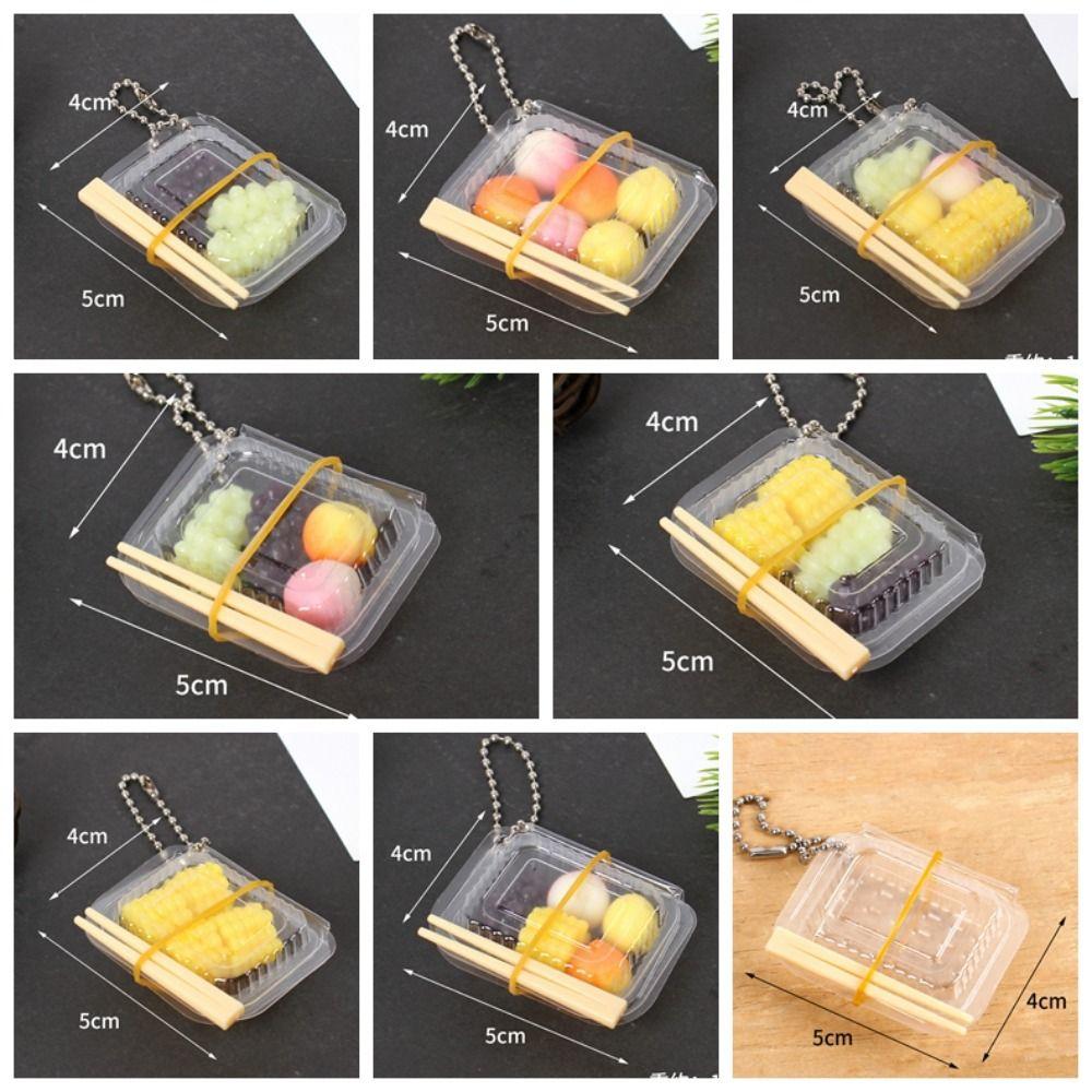 Пластиковый мини-брелок для фаст-фуда, брелок для фаст-фуда, брелок для фаст-фуда, брелок для фаст-фуда, ювелирные изделия