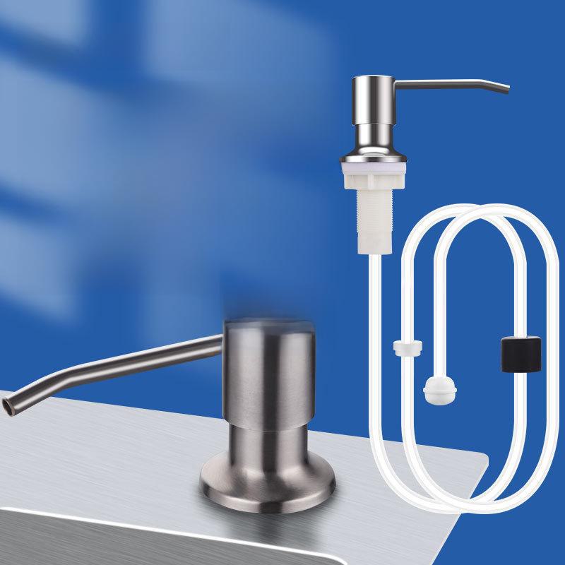 Дозатор моющего средства для кухонной мойки с удлинительной трубкой