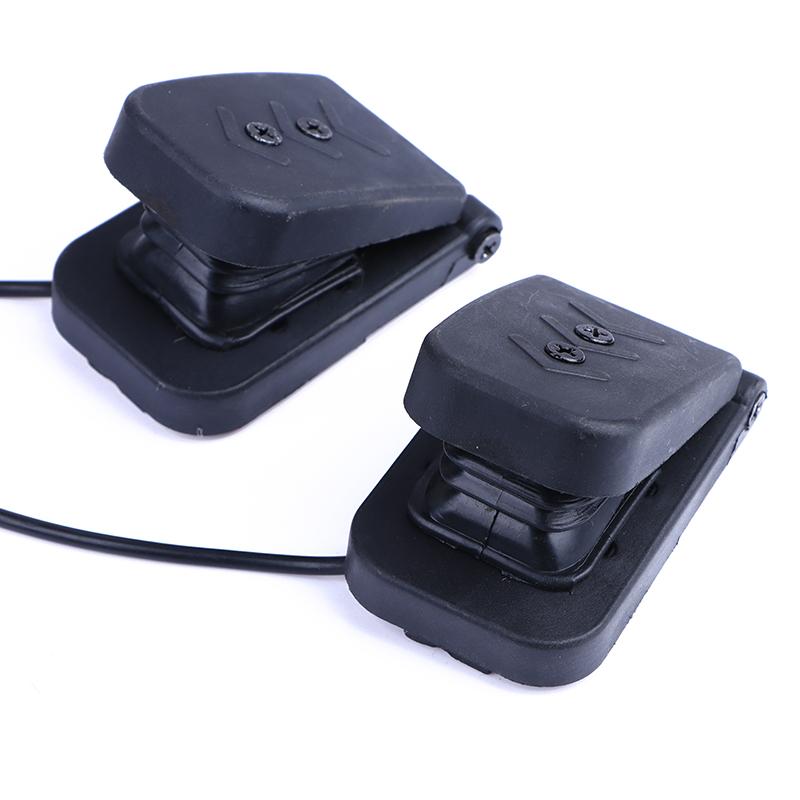 Универсальные черные пластиковые детали для лодок, аксессуары для электрического трехколесного велосипеда, педаль газа, регулятор скорости, ускорители, тормозная ножка