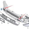 Крышка буксировочного крюка переднего бампера BMW 3 серии G20/G28 51118085456/51118085455