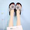 Flower Slope Heel Flip-flops Thick Soled High Heeled Slippers Women Beach Anti-skid Slippers Fashion Lightweight Comfortable Simple Casual