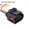 2 3 4Pin 3.5MM Automotive Ignition Coil Electrical Female Connector Wire Harness Plug With Cable For A4 A6 Passat 4D0971992