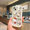 Чехол для телефона в стиле Sanrio для Apple 16PRO/15PRO, Совместим с TEMU, Xiyin, Tiktok