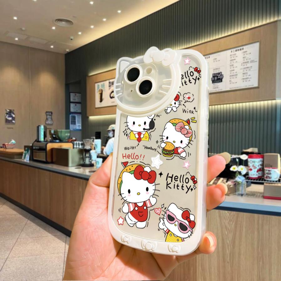 Чехол для телефона в стиле Sanrio для Apple 16PRO/15PRO, Совместим с TEMU, Xiyin, Tiktok
