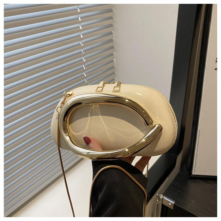 Дизайн Столкновение Цветов Личность Темперамент Мода Цепочка Кроссбоди На Плечо Маленькая Квадратная Женская Сумка