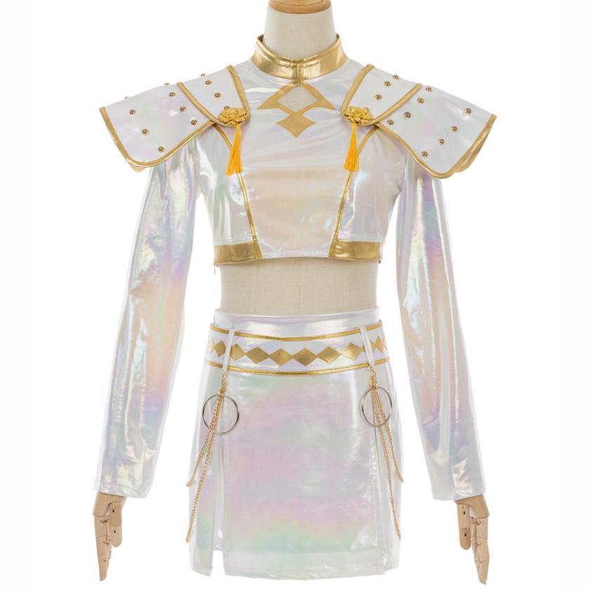 Костюм для косплея Зои К-поп Охотница на демонов Косплей Охотница на демонов Зои Косплей Руми Мира Сценический костюм на Хэллоуин для ролевых игр для женщин