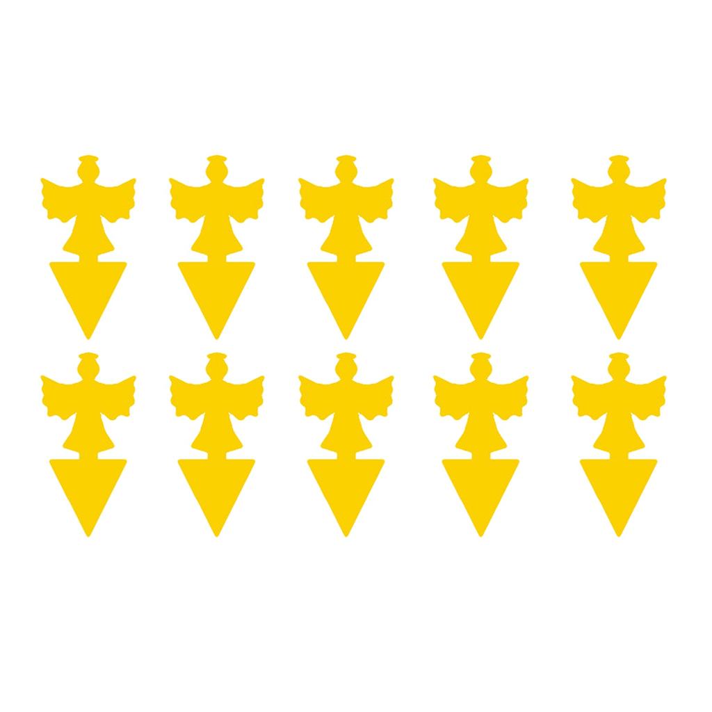 10/20/30Pcs Strong Flies Traps Bugs Sticky Board Catching Aphid Insects Pest Killer