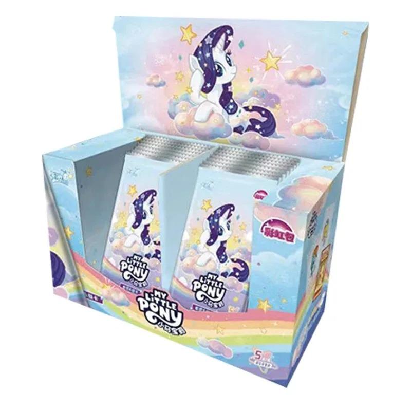 KAYOU Genuine My Little Pony Card Friendship Lasts Forever Fortune Arrive New Year Gift Box Anime Collection Cards Toys Gifts